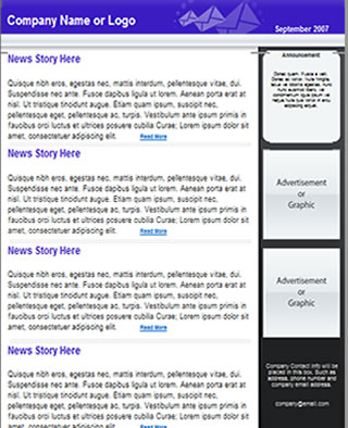 Newsletter Subscription Email Template