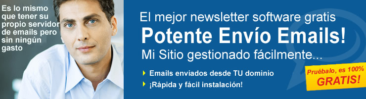 Newsletter Emails: Software gratis para enviar mail y newsletter