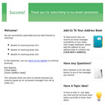 Email template gratis. Template html