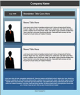 Newsletter Template Gratis. Template html, css, php, web, psd