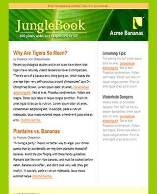 Télécharger Free Email Template. Télécharger Email Marketing Template