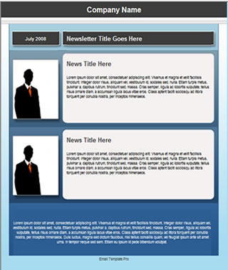 Télécharger Free Newsletter Template. Télécharger Email Marketing Template