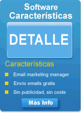 Programa para enviar Newsletter y Emails: Características