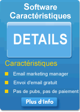 Logiciel pour envoyer Newsletter et Emails: Charactéristiques