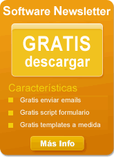 Enviar Newsletter y Emails: Programa gratis